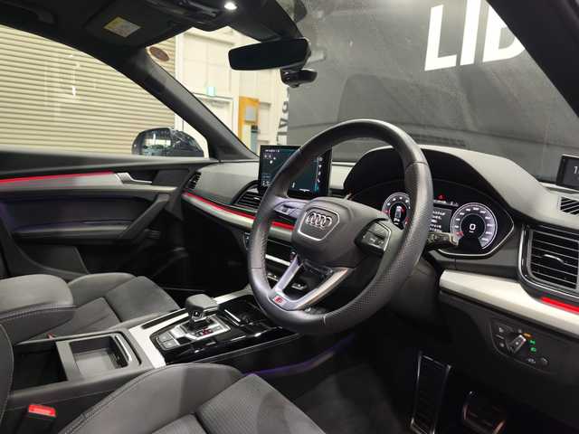 アウディ Ｑ５ 45TFSIクワトロ Sライン 群馬県 2021(令3)年 2.5万km ミトスブラックメタリック ワンオーナー/パノラマサンルーフ/Bang&Olufsenサウンド/純正前後ドラレコ/サラウンドビューカメラ/前後シートヒーター/19インチAW/パークアシスト/スマートキー/純正ナビ/ETC2.0