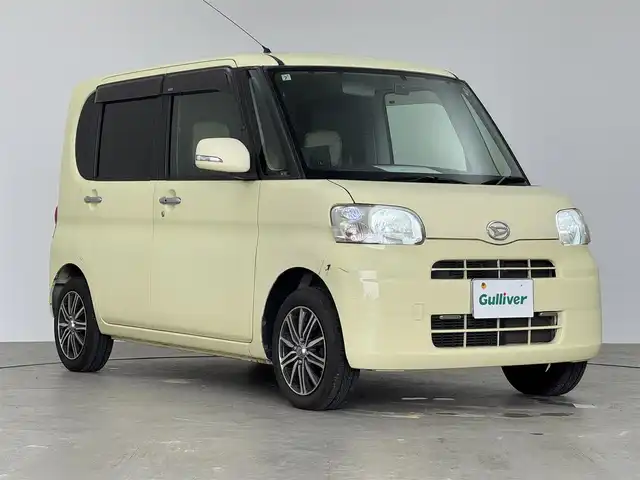 ダイハツ タント X 愛知県 2011(平23)年 3.8万km コットンアイボリー ワンオーナー/エクリプスHDD7型ワイドナビ/ワンセグTV/Bluetooth対応/後席モニター/ドライブレコーダー/レーダー探知機/バックカメラ/片側パワースライドドア/社外14インチアルミホイール/取扱説明書/保証書/記録簿/スマートキー