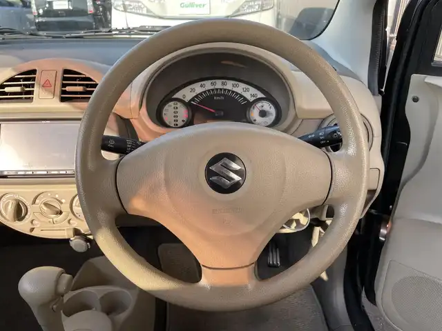 スズキ アルト F 滋賀県 2010(平22)年 9.7万km ブルーイッシュブラックパール3 禁煙車/７インチＥＣＬＩＰＳＥナビ/(ワンセグＴＶ／ＣＤ／ＡＭ／ＦＭ)/エアコン/パワーウィンドウ/パワーステアリング/ヘッドライトレベライザー/ダブルエアバッグ/アクセサリーソケット/純正フロアマット
