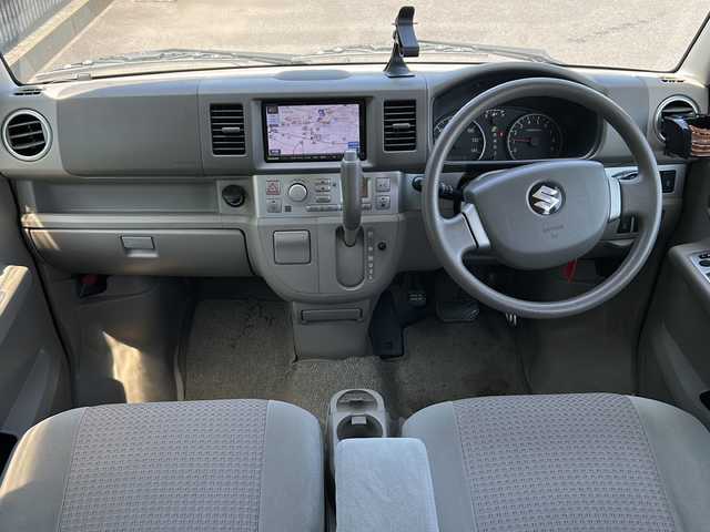 スズキ エブリィ ワゴン PZターボ スペシャル 茨城県 2014(平26)年 14.9万km ブルーイッシュブラックパール3 SDナビ/Bluetooth/DVD再生機能/フルセグテレビ/盗難防止装置/純正フロアマット/ワンオーナー