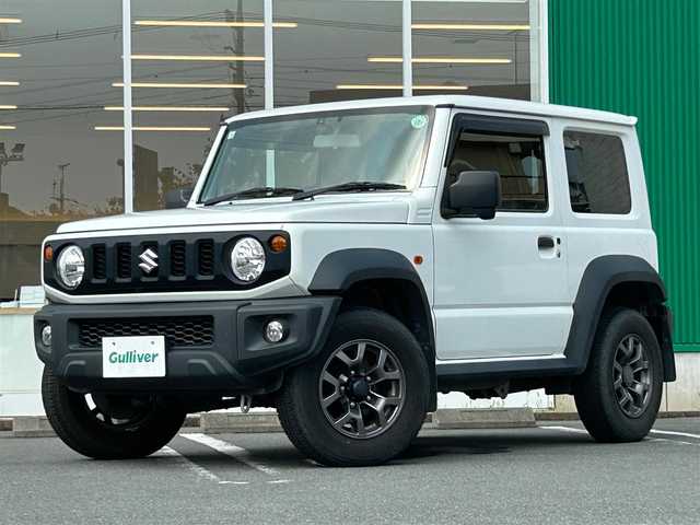 スズキ ジムニー シエラ JL 静岡県 2018(平30)年 11.3万km スペリアホワイト エンジンスタートボタン/パワーステアリング/パワーウィンドウ/4WD/オートエアコン/スマーキー/ETC/純正SDナビ（BT接続、フルセグTV、DVD再生可能）/前方ドライブレコーダー/純正フロアマット/布系シート/D＋N席シートヒーター/背面タイヤ/純正アルミホイール/ABS/横滑り防止装置/ダウンヒルアシストコントロール/ハロゲンヘッドライト/W＋サイドエアバック