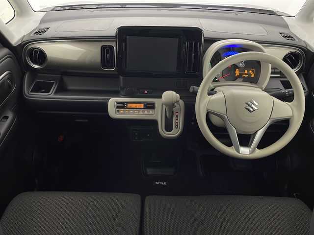スズキ ワゴンＲ スマイル HYBRID S リミテッド 宮崎県 2023(令5)年 0.4万km ウッディブラウンメタリック セーフティサポート/両側パワースライドドア /リアクリアランスソナー /運転席シートヒーター/オートLEDヘッドライト/純正フロアマット/電動格納ミラー/スマートキー