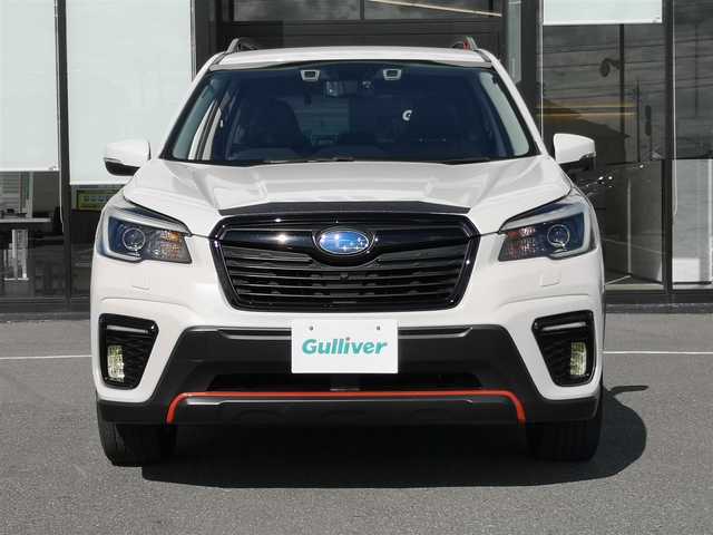 スバル フォレスター ハイブリッド X－ブレイク 岐阜県 2021(令3)年 5.3万km クリスタルホワイトP 4WD/純正ナビ/【SD・DISC・iPod・USB・BT・TV・ラジオ・AUX】/ハーフレザーシート/シートヒーター/パワーシート/シートメモリ/ステアリングヒーター/電動リアゲート/ルーフレール/パドルシフト/クルーズコントロール/左サイドカメラ/フロントカメラ/後方コーナーセンサー/デジタルインナーミラー/BSM/アイサイト/ETC/前方ドラレコ/バックカメラ/純正フロアマット/スペアキー