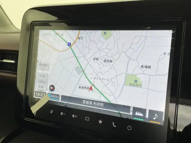 スズキ スペーシア カスタム HYBRID XS 宮城県 2025(令7)年 0.1千km ピュアホワイトP 届け出済み未使用車/４WD/純正ナビ/全方位カメラ/衝突軽減/両側パワースライドドア/障害物センサー/アダプティブクルーズコントロール/レーンアシスト/電動パーキング/ブレーキホールド/シートヒーター/ステアリングヒーター/ヘッドライトレベライザー/アイドリングストップ/横滑り防止/ヘッドアップディスプレイ/スマートキー/プッシュスタート/禁煙車