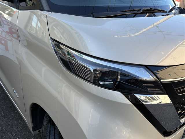 日産 ルークス HWS X プロパイロットED 愛知県 2023(令5)年 1.8万km フローズンバニラパール 女性ワンオーナー/ディスプレイオーディオ/プロパイロット/Bluetooth/両側パワースライドドア/ハンズフリーオートスライドドア/オートライト/ドラレコ/クルコン/純正アルミホイール/プッシュスタート/ドアバイザー/ビルトインETC/取説、保証書、スペアキーあり