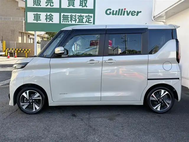 日産 ルークス HWS X プロパイロットED 愛知県 2023(令5)年 1.8万km フローズンバニラパール 女性ワンオーナー/ディスプレイオーディオ/プロパイロット/Bluetooth/両側パワースライドドア/ハンズフリーオートスライドドア/オートライト/ドラレコ/クルコン/純正アルミホイール/プッシュスタート/ドアバイザー/ビルトインETC/取説、保証書、スペアキーあり