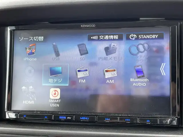 スズキ エブリイ JOINターボ 青森県 2024(令6)年 1.2万km パールホワイト インタークーラーターボ/パートタイム4WD (後輪駆動ベース)/インパネCVT/ハイルーフ/社外ナビ/CD /DVD /SD /フルセグ/BT/バックカメラ/ETC/ユピテル　360°ドラレコ/後席両側ワンアクションパワースライドドア・フルオートエアコン装着車/「スズキ セーフティ サポート」/衝突被害軽減ブレーキ/デュアルカメラブレーキサポート/後退時ブレーキサポート/車線逸脱警報機能/ふらつき警報機能/誤発進抑制機能/エアバッグ　運転席・助手席/コーナーセンサー/オートライト/LEDヘッドライト/USBポート/タイプCポート/運転席シートヒーター/スマートキー×2/新車時保証書/取扱説明書