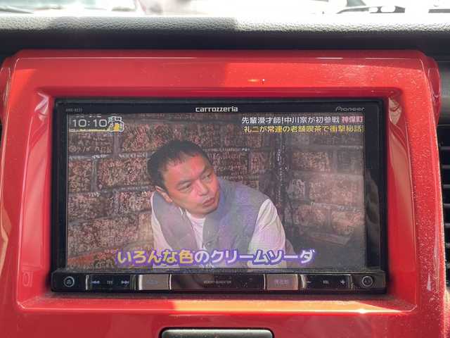 スズキ ハスラー Jスタイル 大分県 2015(平27)年 14.2万km フェニックスレッドパール/ホワイト2トーンルーフ 社外ナビ/フルセグTV/Bluetooth/DVD/社外ETC/純正フロアマット/オートライト/バックカメラ