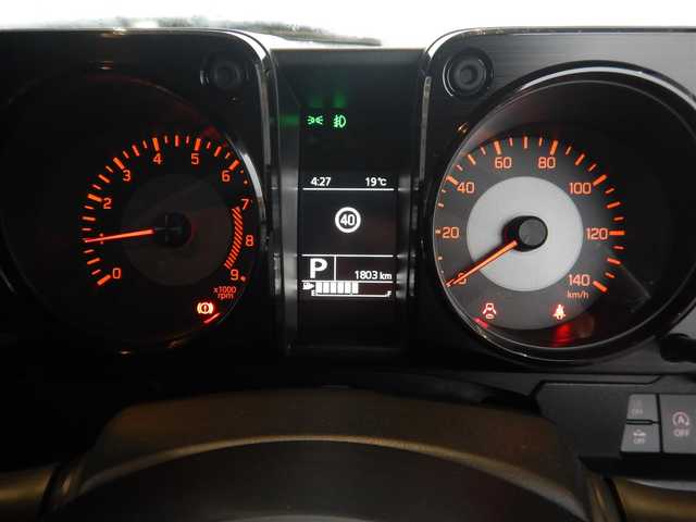 スズキ ジムニー XC 岐阜県 2024(令6)年 0.2万km ブルーイッシュブラックパール3 ワンオーナー/新車保証書/取扱説明書/スマートキー×2/デュアルセンサーブレーキサポート/車線逸脱警報/誤発進抑制機能/ヒルディセントコントロール/クルーズコントロール/スマートキー×2/ストラーダナビゲーション/・CN-HE02WD/・Bluetooth接続/・SD/・DVD/・地デジフルセグ/バックカメラ/オートライト/ETC/純正ドライブレコーダー/LEDヘッドライト/純正フォグライト/前席シートヒーター/ヘッドライトウォッシャー/ウインカー付きドアミラー/純正16インチアルミ/オートエアコン/純正ドアバイザー/本革ステアリング