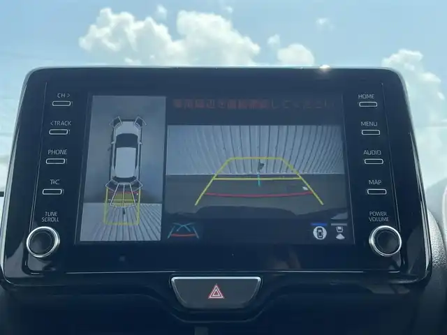 トヨタ ヤリスクロス ハイブリッド Z 福岡県 2021(令3)年 2.1万km ブラックマイカ トヨタセーフティセンス/PCS/LTA/RCTA/RSA/純正ナビ/フルセグTV/BT/applecarplay/androidauto/テレビキャンセラー/全周囲カメラ/ＢＳＭ/レーダークルーズコントロール/クリアランスソナー/前後ドラレコ/ハーフレザー/前席シートヒーター/パワーシート/オートハイビーム/ビルトインETC/スマートキー/プッシュスタート/電動パーキング/ブレーキホールド/純正アルミ
