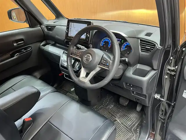 日産 ルークス HWS Gターボ プロパイロットED 大分県 2022(令4)年 3.2万km ブラックパール プロパイロット/純正SDナビ/　CD/DVD/BT/バックカメラ/フルセグTV/プッシュスタート/パワーブレーキ/ブレーキホールド/ETC