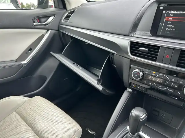 マツダ ＣＸ－５ XD Lパッケージ 栃木県 2015(平27)年 5.9万km ソウルレッドプレミアムメタリック スマートシティブレーキシステム/BOSEサウンド/マツダコネクトナビ/フルセグTV/DVD/Bluetooth/USB/バック/サイドカメラ/ETC/ドライブレコーダー/レーダークルーズコントロール/レーンキープアシスト/ブラインドスポットモニター/白革シート/パワーシート/シートヒーター/コーナーセンサー/純正19インチAW/トノカバー/保証書