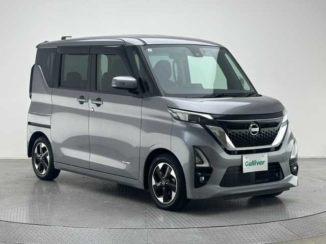 日産 ルークス HWS X プロパイロットED 兵庫県 2021(令3)年 2.9万km チタニウムグレーメタリック プロパイロットED/純正9インチ＆フルセグTV/（CD＆DVD＆SD＆BT）/アラウンドビューモニター/両側パワースライドドア/フロアマット/ドアバイザー/オートライト＆ハイビーム/LEDライト/コーナーセンサー/純正14inアルミホイール/ABS/横滑り防止装置