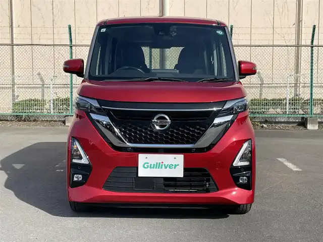 日産 ルークス HWS X プロパイロットED 東京都 2021(令3)年 4.6万km スパークリングレッドM 社外フローティングナビ/全周囲カメラ/スマートキー/プロパイロット/ETC/両側電動スライドドア/スマートキー/衝突軽減装置/車線逸脱警報装置/コーナーセンサー/純正フロアマット/純正サイドバイザー/ドライブレコーダー/オートライト