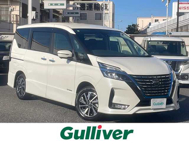 日産 セレナ e－パワー ハイウェイスター V 東京都 2022(令4)年 1.2万km ブリリアントホワイトパール ワンオーナー/プロパイロット/ナビ連動ドライブレコーダー/フルセグ/アラウンドビューモニター/純正フリップダウンモニター/両側パワースライドドア/ブラインドスポットモニター/デジタルインナーミラー/クリアランスソナー/LEDヘッドライト/純正アルミホイール/スマートキー2本/Bluetooth対応/新車時保証書/取扱説明書