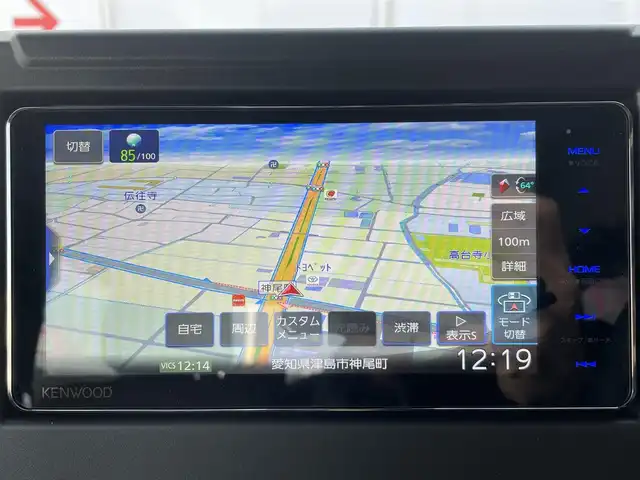 スズキ ジムニー シエラ JC 愛知県 2024(令6)年 0.1万km ブルーイッシュブラックパール3 ワンオーナー/社外ナビ(KENWOOD)/　　AM/FM/Bluetooth/フルセグ/純正アルミホイール/純正フロアマット/純正ドアバイザー/ビルトインETC/クルーズコントロール/衝突被害軽減システム/横滑り防止装置/レーンキープアシスト/後方クリアランスソナー/LEDヘッドライト/フォグランプ/電動格納ミラー/シートヒーター(D+N席)/ダウンヒルアシストコントロール/プッシュスタート/スマートキー/スペアキー1本/保証書/取扱説明書