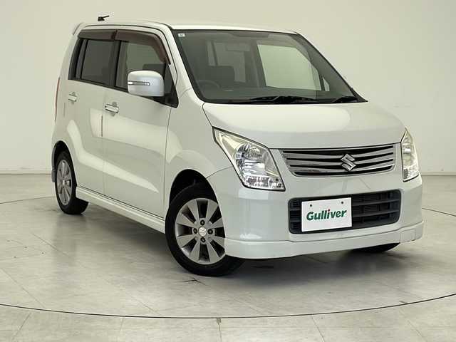 スズキ ワゴンＲ LTD 千葉県 2011(平23)年 7.7万km パールホワイト 純正カーオーディオ（CD/FM/AM)/バックカメラ/ETC/スマートキー/LEDヘッドライト/電動格納ミラー/純正フロアマット/社外サイドバイザー/純正アルミホイール/オートライト