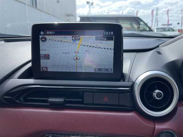 マツダ ロードスター 100周年特別記念車 栃木県 2021(令3)年 0.4万km スノーフレイクホワイトパールマイカ ワンオーナー/１００周年記念車/純正ナビ（DVD/CD/BT/フルセグTV）/BOSEサウンド/BLITZ車高調/バックカメラ/シートヒーター/赤革シート/デジタルインナーミラー（録画式）/パドルシフト/ステアリングスイッチ/スペアキー/保証書/取説