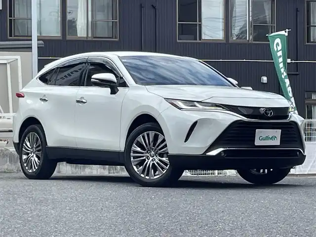 トヨタ ハリアー Z 宮城県 2022(令4)年 4.4万km ホワイトパールクリスタルシャイン ワンオーナー/純正メモリーナビ/（ＡＭ／ＦＭ／Ｂｌｕｅｔｏｏｔｈ）　/フルセグテレビ　/ハーフレザーシート　/プリクラッシュセーフティー　/レーダークルーズコントロール　/ブラインドスポットモニター　/デジタルインナーミラー/JBLサウンドシステム/ヘッドアップディスプレイ/コーナーセンサー/パワーバックドア/レーンキープアシスト/横滑り防止装置/オートマチックハイビーム/オートライト/ETC2.0/スマートキー/プッシュスタート/バックカメラ/電動パーキングブレーキ/電動格納ミラー
