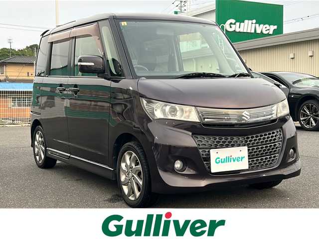スズキ パレット ＳＷ リミテッドⅡ 山口県 2012(平24)年 9.4万km パープル 社外SDナビ/【AVIC-MZ209】/Bluetooth/フルセグTV/両側パワースライドドア/プッシュスタート/スマートキー /オートライト/キセノンライト/フォグライト/純正14インチAW/保証書・取説