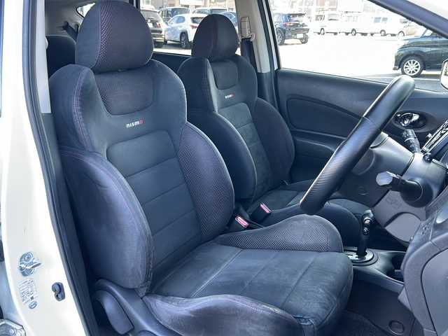 日産 ノート ニスモ 鹿児島県 2016(平28)年 12万km ブリリアントホワイトパール 純正SDナビ/Bluetooth/CD/DVD/バックモニター/ETC/純正AW16/アイドリンクストップ/純正フルスポイラー/電動格納ミラー/純正フロアマット/プッシュスタート/パワーウィンドウ