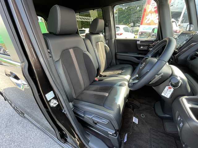 ホンダ Ｎ ＢＯＸ カスタム G L ターボ ホンダセンシング 千葉県 2020(令2)年 0.7万km プレミアムグラマラスブロンズP ホンダセンシング/・プリクラッシュセーフティー/・レーンキープアシスト/・オートマチックハイビーム/・アダプティブクルーズコントロール/純正8インチSDナビ【VXU-207NBi】/・CD/DVD/MSV/Bluetooth/フルセグTV/バックカメラ/両後パワースライドドア/ハーフレザーシート/前席シートヒーター/スマートキー/純正前後ドライブレコーダー/ビルトインETC/パドルシフト/純正LEDヘッドライト/フォグランプ/純正15インチアルミホイール/本革巻きステアリング/ドアバイザー/サイド＆カーテンエアバッグ