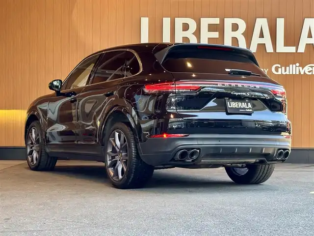 ポルシェ カイエン 宮城県 2018(平30)年 5.7万km ジェットブラック アクティブクルーズコントロール/ブラインドスポットモニター/PASM/純正メモリナビ/社外TVチューナー/ブラックレザーシート/メモリ機能付きパワーシート/パドルシフト/ステアリングスイッチ/エクスクルーシブデザイン21インチAW/スポーツテールパイプ/LEDヘッドライト/オートライト/パワーバックドア