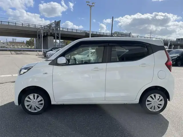 三菱 ｅＫワゴン M 石川県 2020(令2)年 5.3万km ホワイト 4WD/社外メモリーナビ/ETC/レーダーブレーキ/電動ミラー/キーレス/ベンチシート/オートライト