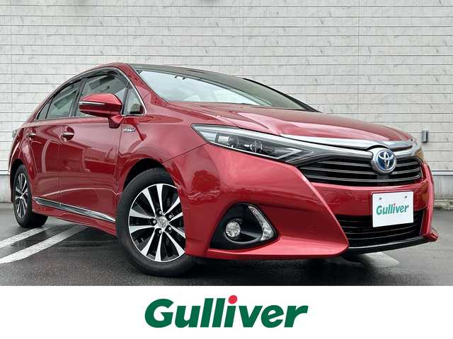 トヨタ ＳＡＩ G 静岡県 2014(平26)年 7.1万km レッドマイカメタリック 純正メーカーナビ/　AM FM CD DVD Bluetooth USB AUX SD/フルセグTV/ビルトインETC/LEDオートヘッドライト/革巻きステアリング/ステアリングスイッチ/純正16インチアルミホイール/スマートキー2本/プッシュスタート/ワンオーナー/バックモニター/クルーズコントロール