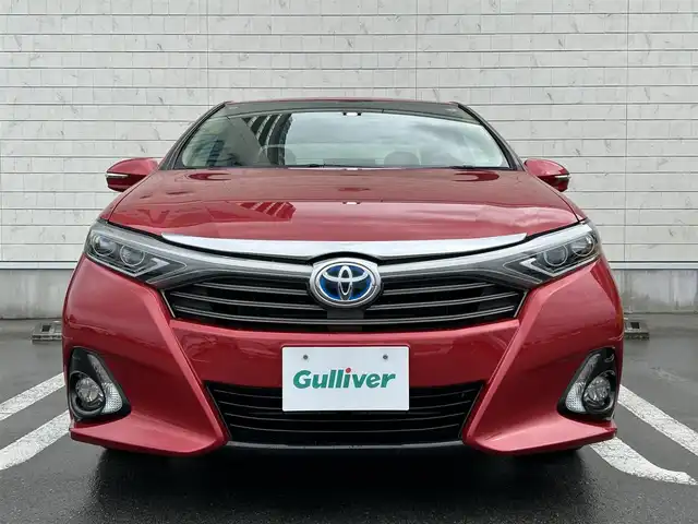 トヨタ ＳＡＩ G 静岡県 2014(平26)年 7.1万km レッドマイカメタリック 純正メーカーナビ/　AM FM CD DVD Bluetooth USB AUX SD/フルセグTV/ビルトインETC/LEDオートヘッドライト/革巻きステアリング/ステアリングスイッチ/純正16インチアルミホイール/スマートキー2本/プッシュスタート/ワンオーナー/バックモニター/クルーズコントロール