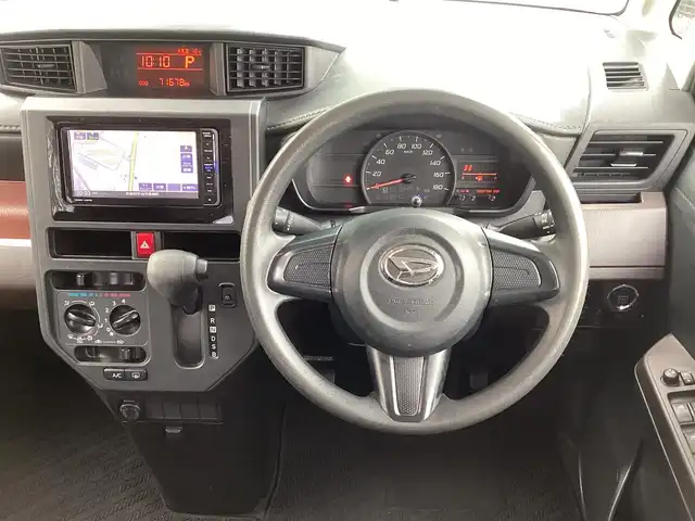 ダイハツ トール X SAⅡ 京都府 2017(平29)年 7.2万km フレッシュグリーンM 純正ナビ(NMZK-W67D)/　CD DVD SD BT フルセグTV/PWスライドドア/ETC/スマートアシスト/アイドリングストップ/フロントドラレコ/リアサンシェード/スマートキー×2