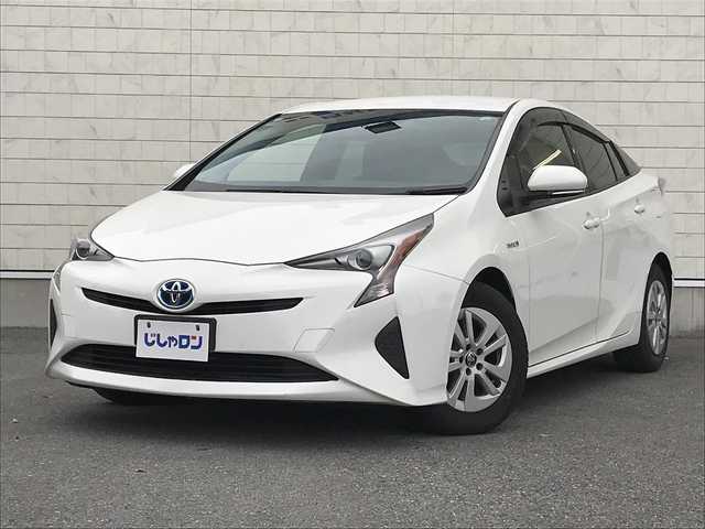 トヨタ プリウス S 千葉県 2016(平28)年 14.8万km スーパーホワイトⅡ (株)IDOMが運営する【じしゃロン柏店】の自社ローン対象車両になります。こちらは現金ご利用時の価格です。/自社ローンご希望の方は別途その旨お申付け下さい。い//禁煙車/社外ワンセグナビ/（CD/DVD/AM/FMラジオ）/(Bluetooth)/スマートキー/プッシュスタート/バックカメラ/ＥＴＣ/ステアリングリモコン/電動格納ドアミラー/パワーウインドウ/オートライト/防眩ミラー