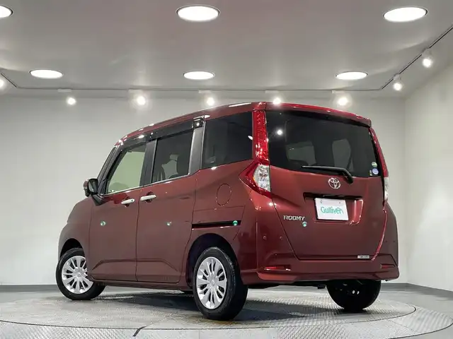 トヨタ ルーミー G 愛知県 2020(令2)年 1.3万km ファイアークォーツレッドM 純正９インチＳＤナビ　/（Bluetooth/フルセグTV/CD・DVD再生/SD)/スマートアシスト　/　　-衝突軽減ブレーキ　/　　-クルーズコントロール　/　　-車線逸脱警報/　　-誤発進抑制機能/　　-先行車発進お知らせ/　　-オートハイビーム/　　-コーナーセンサー　/両側パワースライドドア/ビルトインＥＴＣ　/バックカメラ　/ドライブレコーダー　/プッシュスタート　/　　-スマートキー/LEDヘッドライト/盗難防止/純正フロアマット