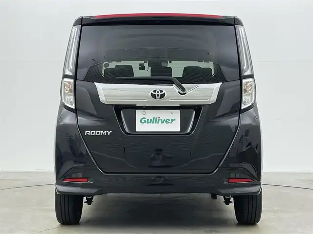 トヨタ ルーミー カスタムG－T 岡山県 2023(令5)年 1.8万km ブラックマイカメタリック 純正ナビ（NSZT-W68T）/【Bluetooth/フルセグTV/CD/DVD】/バックカメラ/両側電動スライドドア/追従型クルーズコントロール/コーナーセンサー（前/後）/衝突軽減ブレーキ/ビルトインＥＴＣ/ドライブレコーダー（前）/純正１５インチＡＷ/ＬＥＤヘッドライト/オートライト/フォグランプ/純正フロアマット/オートブレーキホールド/禁煙車/スマートキー