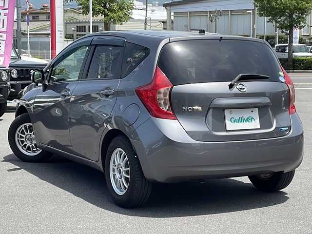 日産 ノート X 長野県 2012(平24)年 4.4万km ダークメタルグレー 純正ナビ/（MM112-W）/（CD/ワンセグ/AUX）/スマートキー/プッシュスタート/F/Rドラレコ/（ZDR-035）/ETC/LEDライト/フォグライト/社外14インチアルミホイール/冬タイヤ4本積み込み/（純正スチールホイール付き）/（185/50R14）/アイドリングストップ/電動格納ミラー/リアプライバシーガラス/ISOFIX/フロアマット/バイザー/WSRS&ABS/取扱説明書/（車両/ナビ ）/新車時保証書/記録簿/（H26.12/H27.9/H29.9/R1.9/R5.9）