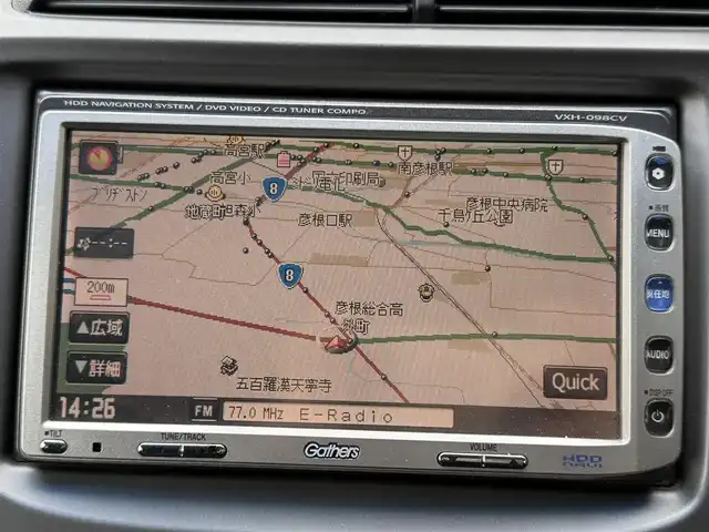ホンダ フィット L ハイウェイ エディション 滋賀県 2008(平20)年 10.3万km ナイトホークブラックパール 純正HDDナビ/バックカメラ/ETC/ワンセグテレビ（走行中視聴可能）/AM/FM/CD/DVD/SD