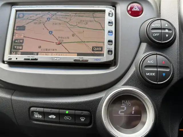 ホンダ フィット L ハイウェイ エディション 滋賀県 2008(平20)年 10.3万km ナイトホークブラックパール 純正HDDナビ/バックカメラ/ETC/ワンセグテレビ（走行中視聴可能）/AM/FM/CD/DVD/SD