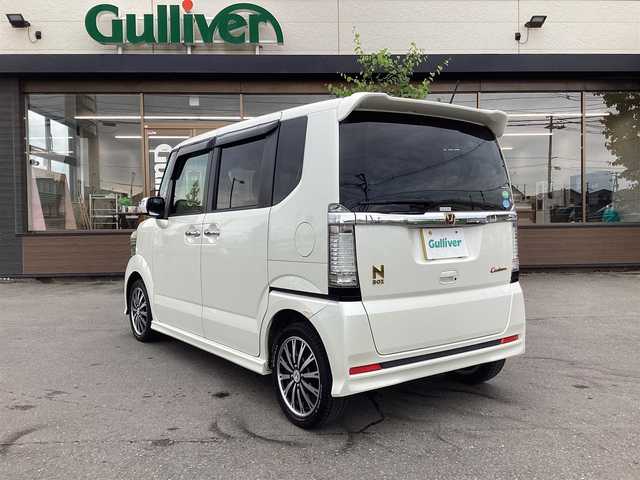 ホンダ Ｎ ＢＯＸ カスタム G ターボ Aパッケージ 宮城県 2014(平26)年 10.5万km プレミアムホワイトパールⅡ メモリナビ/フルセグテレビ/アイドリングストップ/ウィンカーミラー/ドアバイザー/プッシュスタート/両側パワースライドドア/ETC/電動格納ミラー