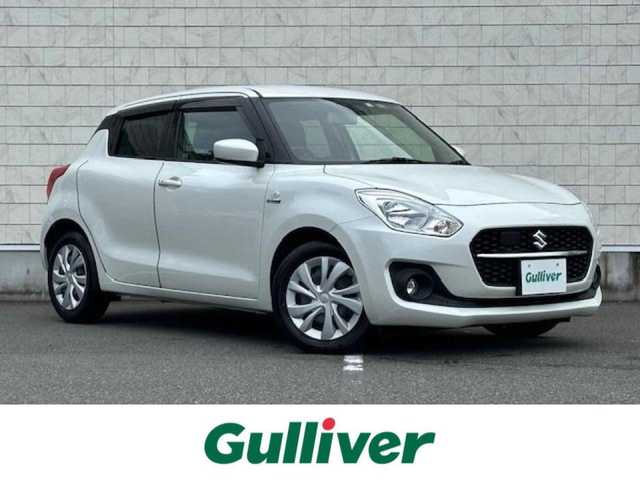 スズキ スイフト HYBRID MG 大阪府 2022(令4)年 2.8万km ピュアホワイトP ナビ　/Ｂｌｕｅｔｏｏｔｈ　/バックカメラ　/レーダークルーズコントロール　/ＥＴＣ　/アイドリングストップ　/シートヒーター　/ブライドスポットモニター　/フロアーマット　/サイドバイザー　/スマートキー