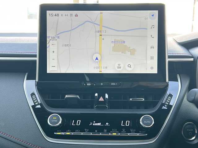 トヨタ カローラ スポーツ ハイブリッドG Z 愛知県 2025(令7)年 0.4万km アティチュードブラックマイカ /禁煙車/ワンオーナー//純正ナビ/フルセグTV//バックカメラ//ビルトインETC2.0//セーフティセンス//プリクラッシュセーフティ//LDA/RSA/RCTA//オートハイビーム//レーダークルーズコントロール//ブラインドスポットモニター//パーキングサボートブレーキ//ステアリングスイッチ//LEDオートライト//フォグランプ//ハーフレザーシート//前席シートヒーター//電子パーキング//ブレーキホールド//ドライブモード/EVモード//スマートキー//プッシュスタート//純正１９インチアルミ//電動格納ミラーウインカー//ドアバイザー/フロアマット//新車保証書/取扱説明書//スペアキー