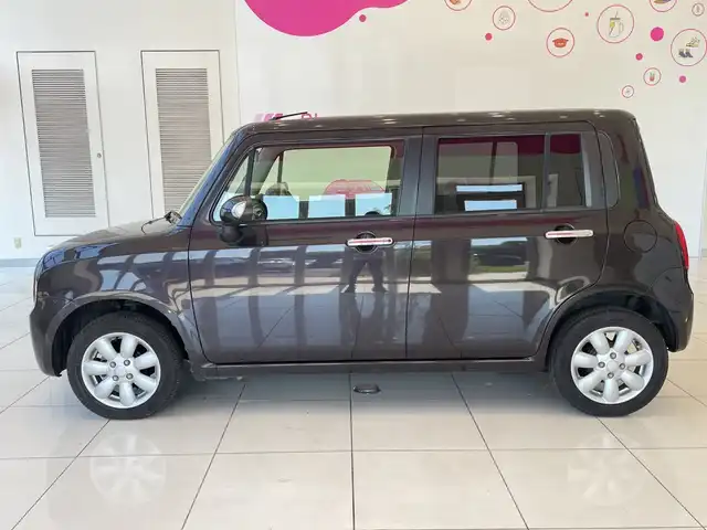 スズキ ラパン X セレクション 埼玉県 2013(平25)年 7.7万km アーバンブラウンパールメタリック 純正オーディオ/純正14インチアルミホイール/オートライト/スマートキー/ETC
