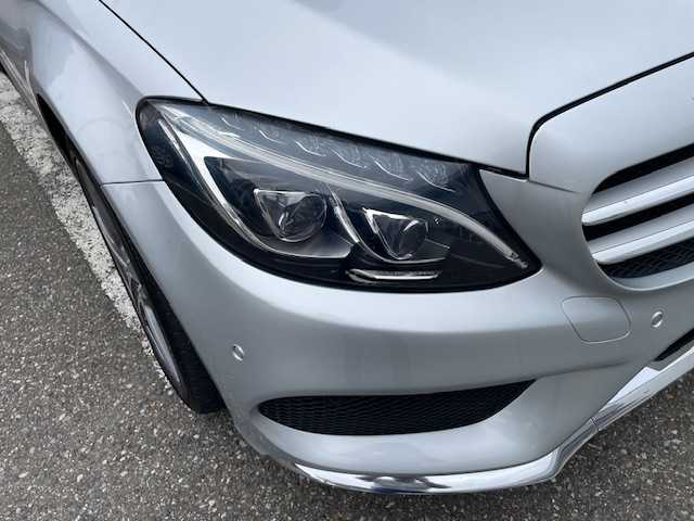 メルセデス・ベンツ Ｃ２２０ｄ ワゴン ローレウスエディション 福井県 2017(平29)年 6.1万km イリジウムシルバー 純正HDDナビゲーション/（CD/DVD/BT）/フルセグテレビ/バックカメラ/プリクラッシュセーフティ/レーンキープアシスト/サンルーフ/黒革シート/パワーシート/シートヒーター/レーダークルーズコントロール/LIM/ブルメスターサラウンドシステム/ターボ/LEDヘッドライト/ブラインドスポットモニター/電動リアゲート/クリアランスソナー/ETC2.0/純正18インチアルミホイール/パドルシフト/ルールレール/オートライト/ステアリングリモコン/プッシュスタート/スマートキー/保証書/取扱説明書