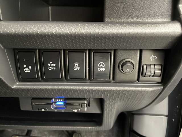 スズキ ハスラー G 長野県 2017(平29)年 5.3万km ブルーイッシュブラックパール3 レーダーブレーキサポート/社外メモリーナビ/フルセグテレビ/バックカメラ/USB/ETC/前席シートヒーター/スマートキー2個/プッシュスタート/純正フロアマット