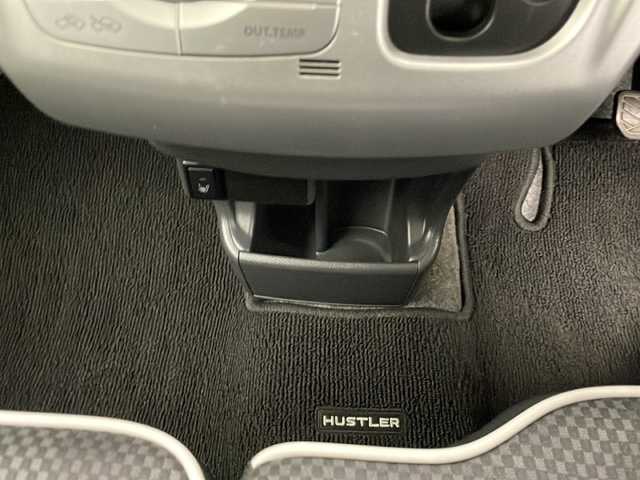 スズキ ハスラー G 長野県 2017(平29)年 5.3万km ブルーイッシュブラックパール3 レーダーブレーキサポート/社外メモリーナビ/フルセグテレビ/バックカメラ/USB/ETC/前席シートヒーター/スマートキー2個/プッシュスタート/純正フロアマット