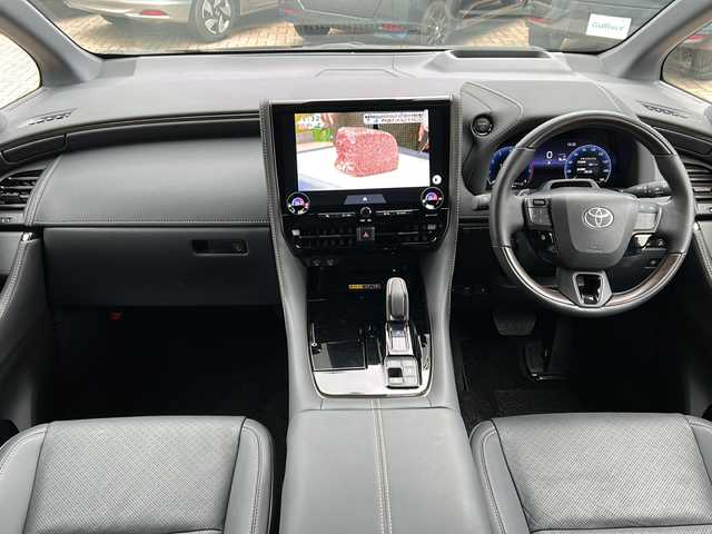 トヨタ ヴェルファイア ハイブリット Z プレミア 鳥取県 2025(令7)年 0.7万km ブラック 法人ワンオーナー/スマートキーx2個/パノラマルーフ/ブラックレザーシート/デジタルインナーミラー（ドラレコ）/メーカー14インチナビゲーション/フルセグ・HDMI/Bluetooth/フリップダウンモニター/セカンドオットマン/フロント・セカンドエアーシート/フロント・セカンドパワーシート/ウッドコンビハンドル（ヒーター）/ヘッドアップディスプレイ/パドルシフト/置くだけ充電/AC100V電源/電動サンシェード/両側パワースライド/パワーテールゲート/全方位カメラ/パーキングアシスト/インテリジェントソナー/プリクラッシュセーフティ/ブラインドスポットモニタリング/アダクティブクルーズ/オートハイビーム/LEDヘッドライト/クロムメッキ１９AW/ビルトインETC/保証書・スペアキー