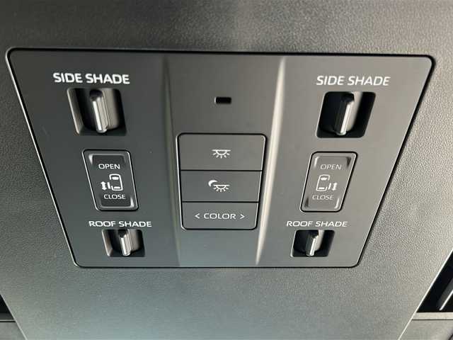 トヨタ ヴェルファイア ハイブリット Z プレミア 鳥取県 2025(令7)年 0.7万km ブラック 法人ワンオーナー/スマートキーx2個/パノラマルーフ/ブラックレザーシート/デジタルインナーミラー（ドラレコ）/メーカー14インチナビゲーション/フルセグ・HDMI/Bluetooth/フリップダウンモニター/セカンドオットマン/フロント・セカンドエアーシート/フロント・セカンドパワーシート/ウッドコンビハンドル（ヒーター）/ヘッドアップディスプレイ/パドルシフト/置くだけ充電/AC100V電源/電動サンシェード/両側パワースライド/パワーテールゲート/全方位カメラ/パーキングアシスト/インテリジェントソナー/プリクラッシュセーフティ/ブラインドスポットモニタリング/アダクティブクルーズ/オートハイビーム/LEDヘッドライト/クロムメッキ１９AW/ビルトインETC/保証書・スペアキー