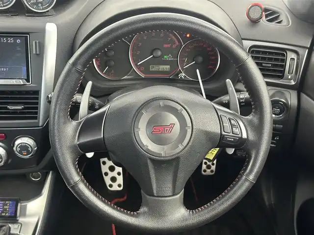 スバル インプレッサ ＷＲＸ STI A－Line タイプS PKG 愛知県 2012(平24)年 12.2万km WRブルーマイカ 純正ナビ　/（フルセグＴＶ／ＢＴ／ＡＵＸ）　/クルーズコントロール　/横滑り防止装置　/ＲＡＹＳ１８インチアルミホイール　/タコメーター　/前席パワーシート　/社外フロアマット　/ハーフレザーシート　/ＥＴＣ　/４WD