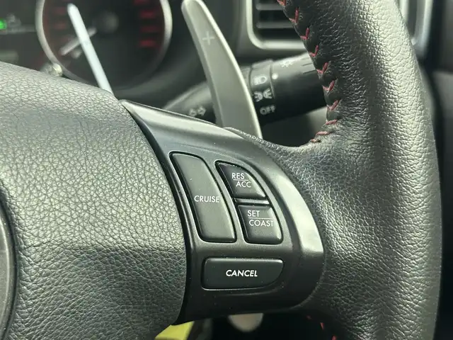 スバル インプレッサ ＷＲＸ STI A－Line タイプS PKG 愛知県 2012(平24)年 12.2万km WRブルーマイカ 純正ナビ　/（フルセグＴＶ／ＢＴ／ＡＵＸ）　/クルーズコントロール　/横滑り防止装置　/ＲＡＹＳ１８インチアルミホイール　/タコメーター　/前席パワーシート　/社外フロアマット　/ハーフレザーシート　/ＥＴＣ　/４WD