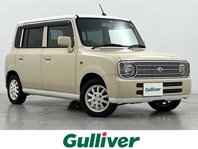 スズキ ラパン L 宮城県 2006(平18)年 12.6万km ミルクティーベージュメタリック/スペリアホワイト 4WD/CD.MDオーディオ/D席シートヒーター/純正フロアマット/純正13インチAW/ハロゲンヘッドライト/電格ミラー