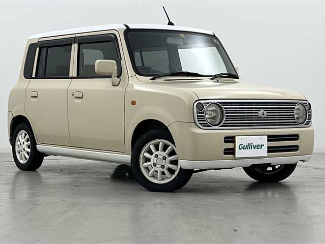 スズキ ラパン L 宮城県 2006(平18)年 12.6万km ミルクティーベージュメタリック/スペリアホワイト 4WD/CD.MDオーディオ/D席シートヒーター/純正フロアマット/純正13インチAW/ハロゲンヘッドライト/電格ミラー